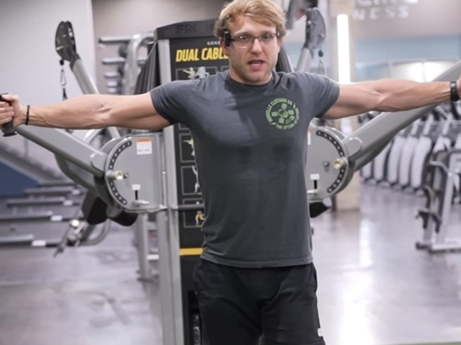 Personal trainer reflecting on their career in the gym