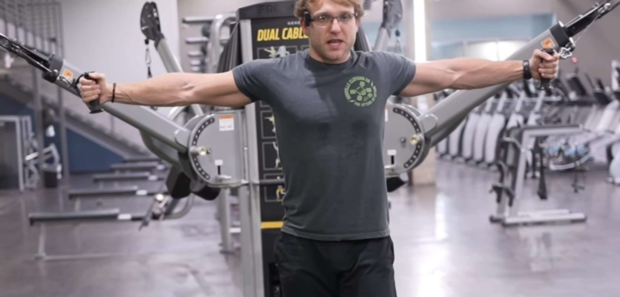 Personal trainer reflecting on their career in the gym