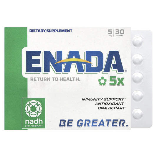 5mg Enada Vitality - 30 Tablet Box (green)