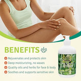 Aloe Life - Face & Body Lotion, Concentrated Formula, Hydrates Dry Skin, Contains Antioxidants, Minerals, & Herbal Extracts, Pleasant Grapefruit Scent, Safe For All Skin Types, Gluten-Free