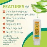 Aloe Life - Personal Gel, Intimate Moisturizer, Organic Aloe Cream, Silky & Non-Staining Formula, Perfect For Menopause, Burn Treatment, Protects & Moisturize Skin, Skincare Gel, Fragrance-Free (4 oz)