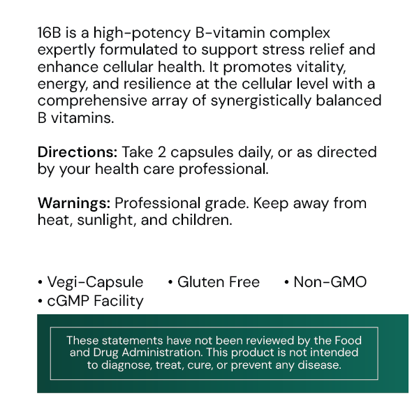 Systemic Formulas: #115 - 16B - Stress Complex