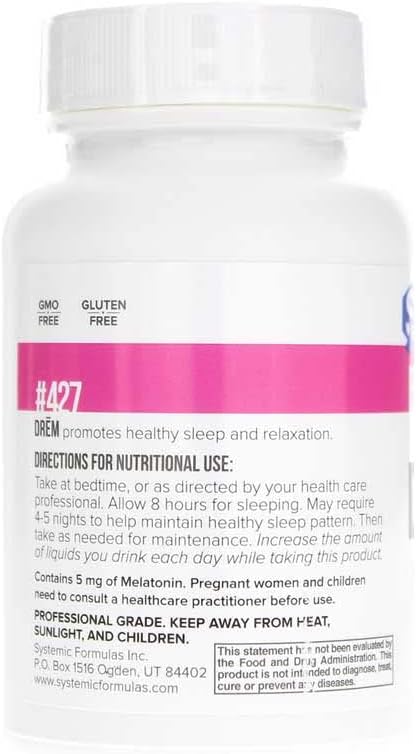Systemic Formulas: #427 - DReM - Sleep Aid