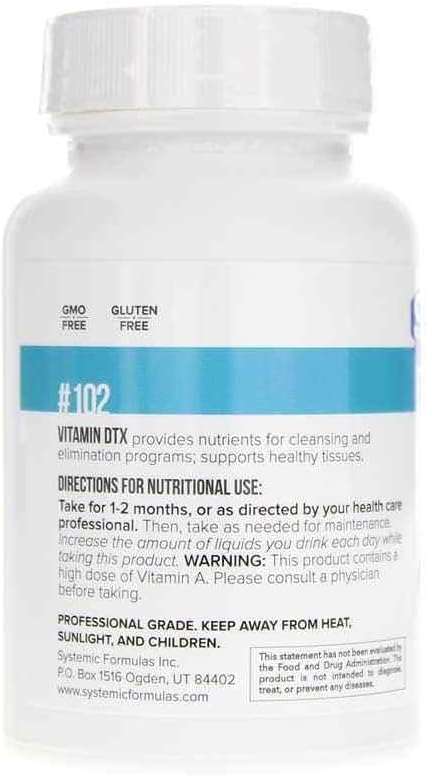 Systemic Formulas Bio Nutriment ACX – Vitamin DTX Formula