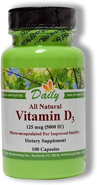 Daily Manufacturing Vitamin D3