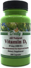Daily Manufacturing Vitamin D3