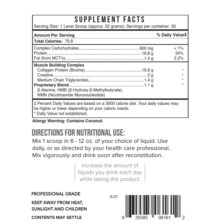 Systemic Formulas Collagen MB #616 Collagen Muscle Builder
