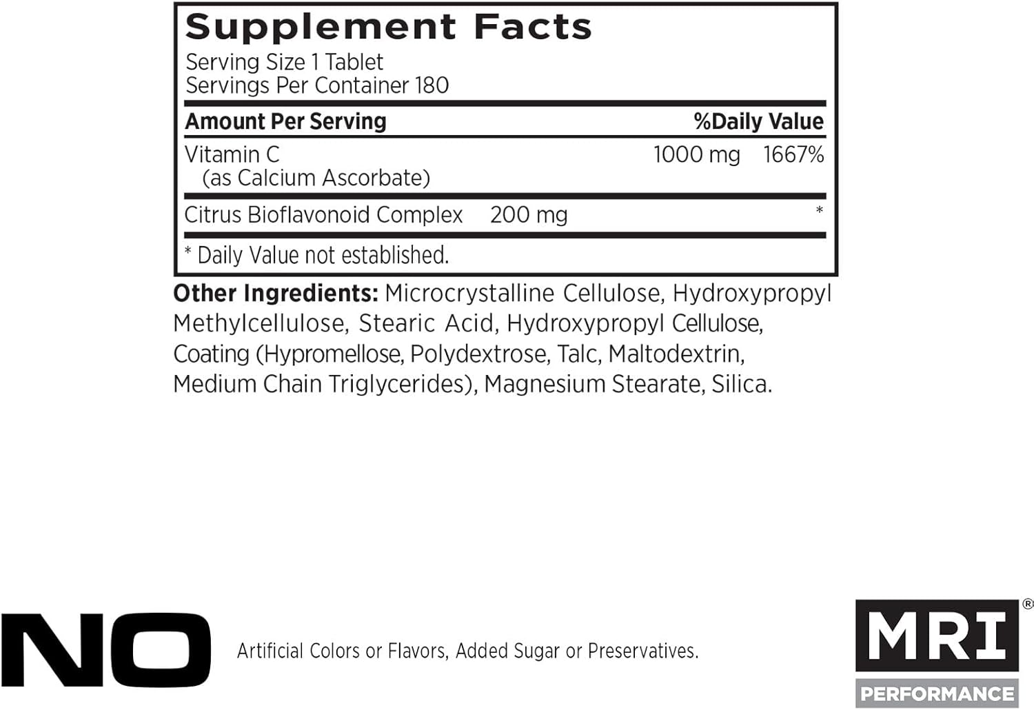 MRI Vitamin C 1000mg