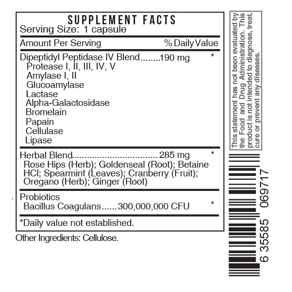 Systemic Formulas: #697 - ZGLUTn - Gluten Control