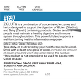 Systemic Formulas: #697 - ZGLUTn - Gluten Control