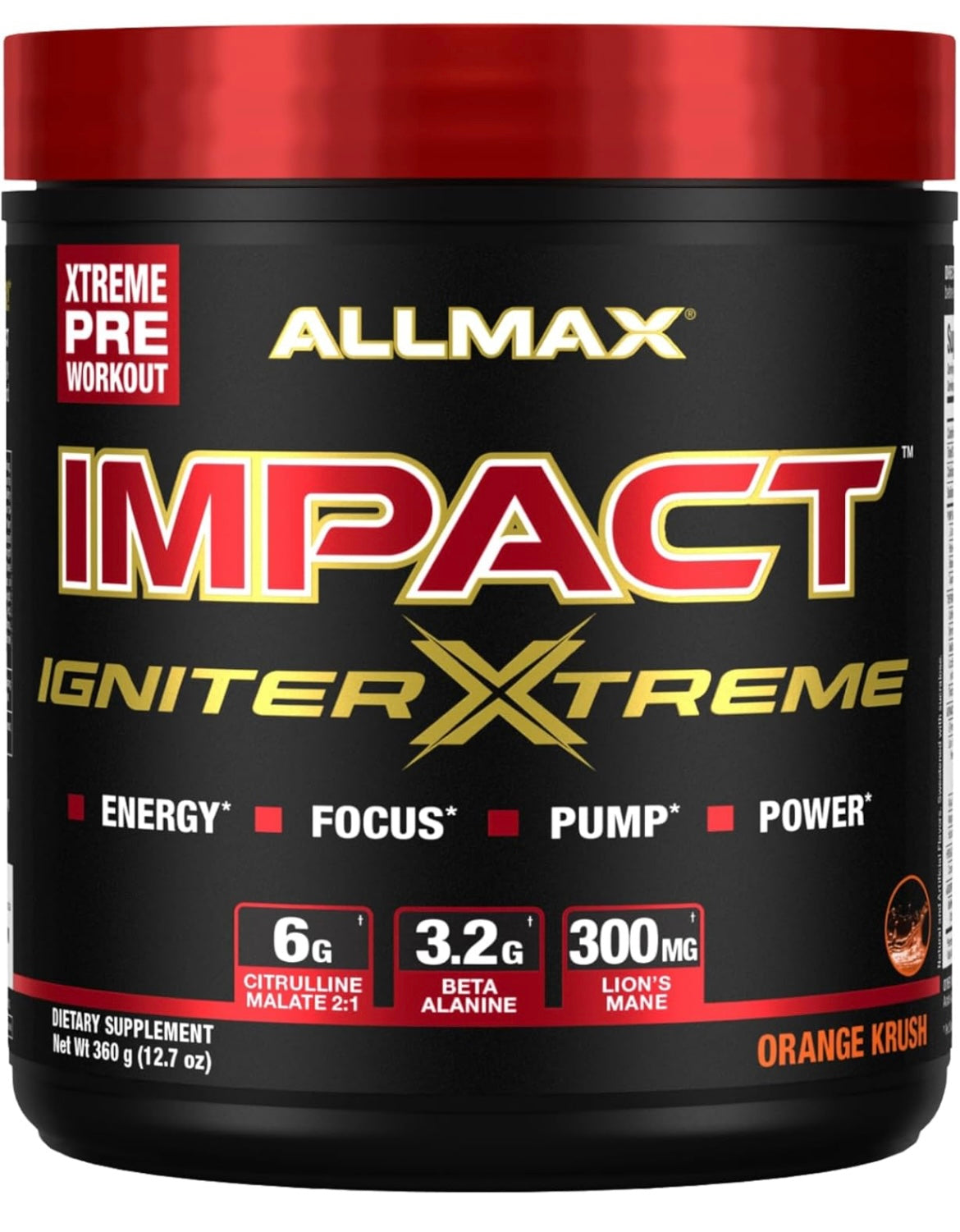 Allmax Impact Igniter Xtreme Preworkout
