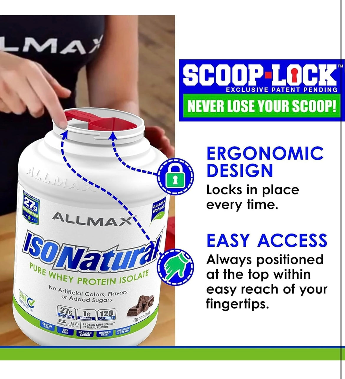 Allmax Isonatural Whey Protein Isolate