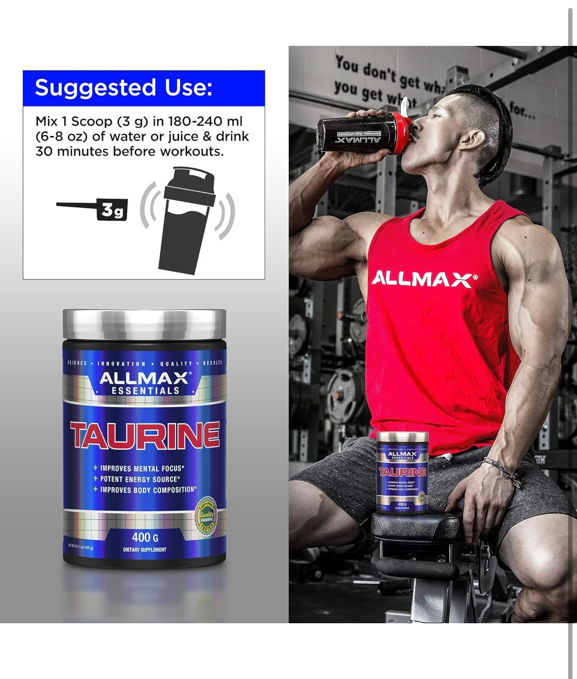 Allmax Taurine