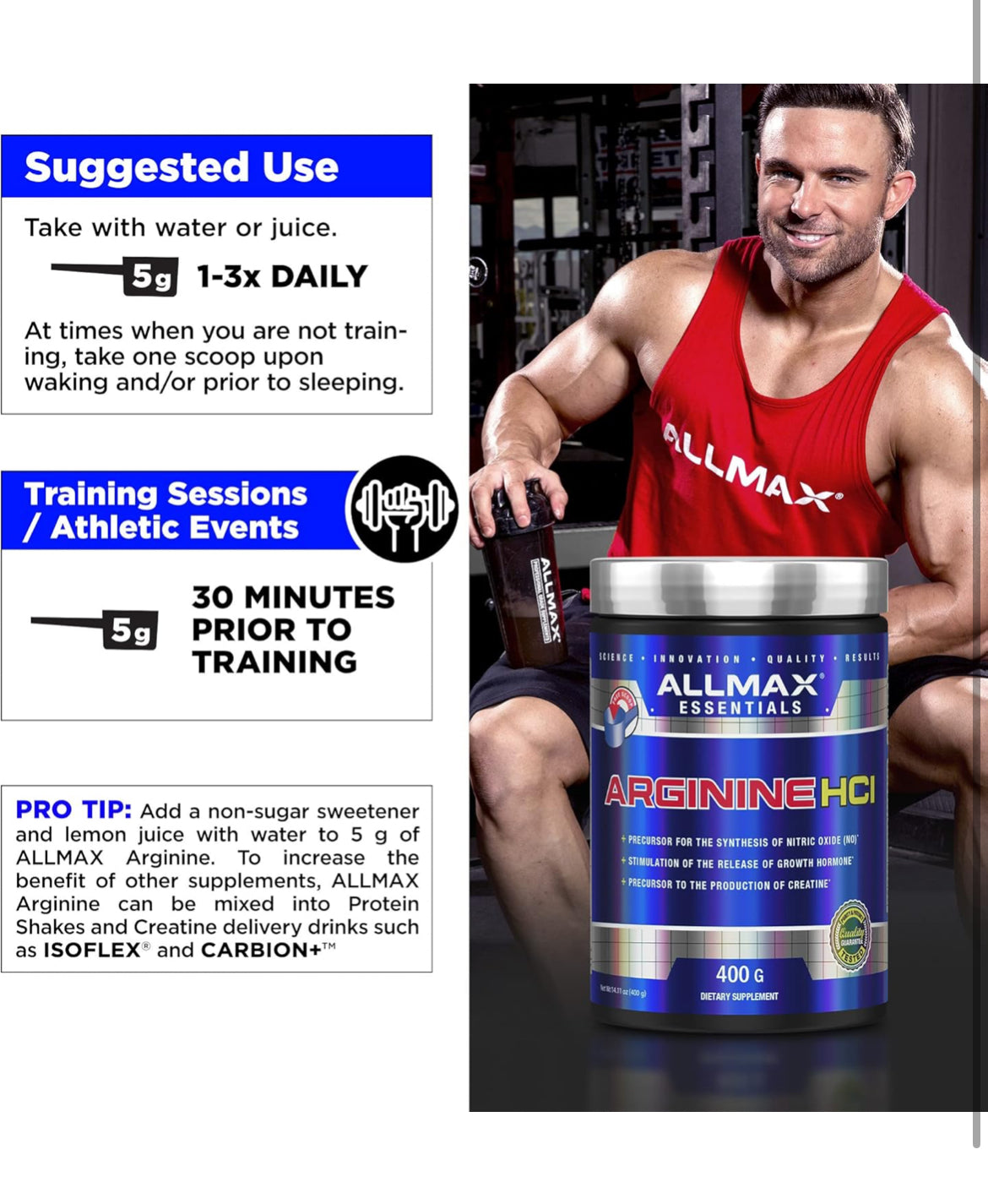 Allmax Arginine HCL
