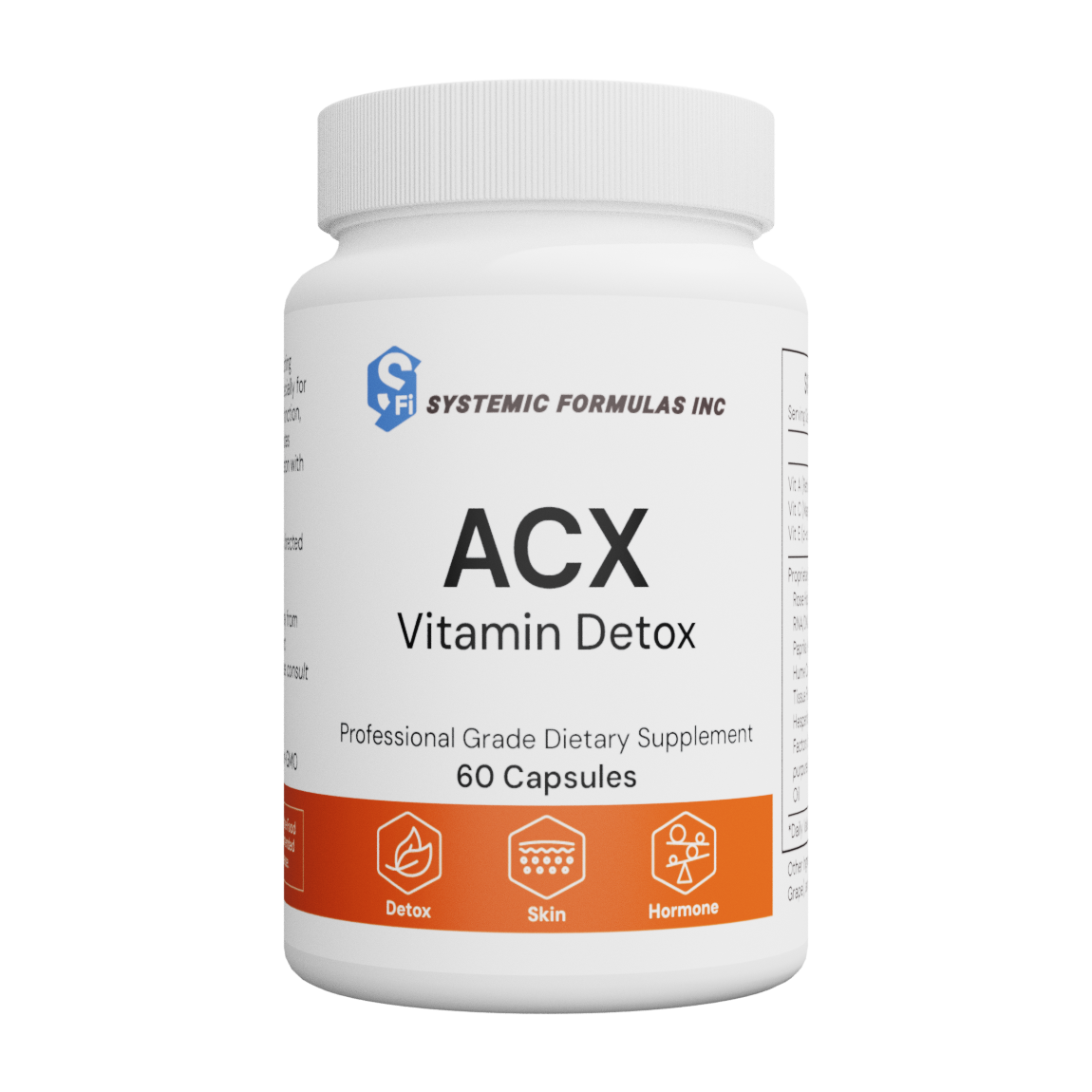 Systemic Formulas Bio Nutriment ACX – Vitamin DTX Formula