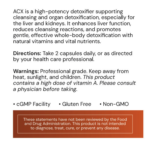 Systemic Formulas Bio Nutriment ACX – Vitamin DTX Formula
