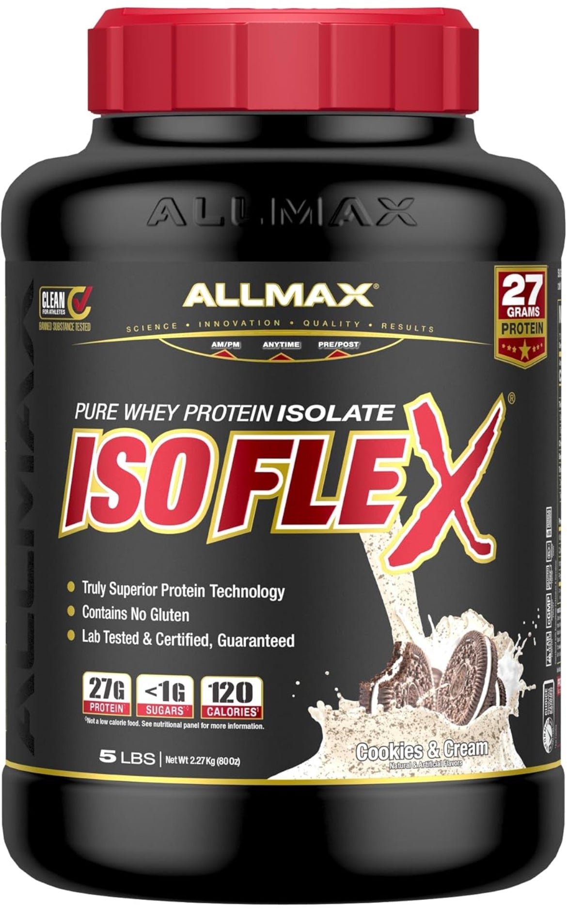 Allmax gold standard whey protein, best cookies and cream protein powder, cheap protein powder for women or men, low calorie protein powder, clean protein powder, iso whey protein, whey protein concentrate, whey isolate protein powder, best protein powder for weight loss, best tasting protein powder, good for high protein breakfast, protein shakes, protein drinks