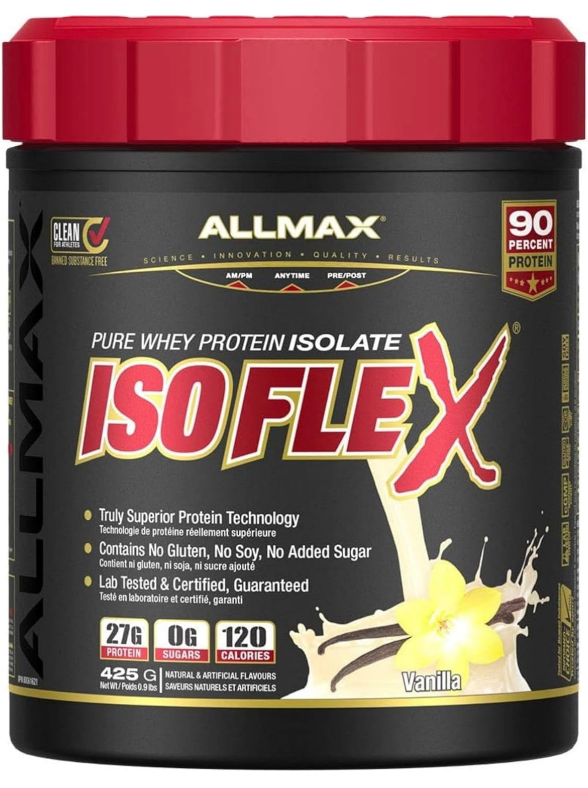 Allmax gold standard whey protein, best vanilla protein powder, cheap protein powder for women or men, low calorie protein powder, clean protein powder, iso whey protein, whey protein concentrate, whey isolate protein powder, best protein powder for weight loss, best tasting protein powder, good for high protein breakfast, protein shakes, protein drinks