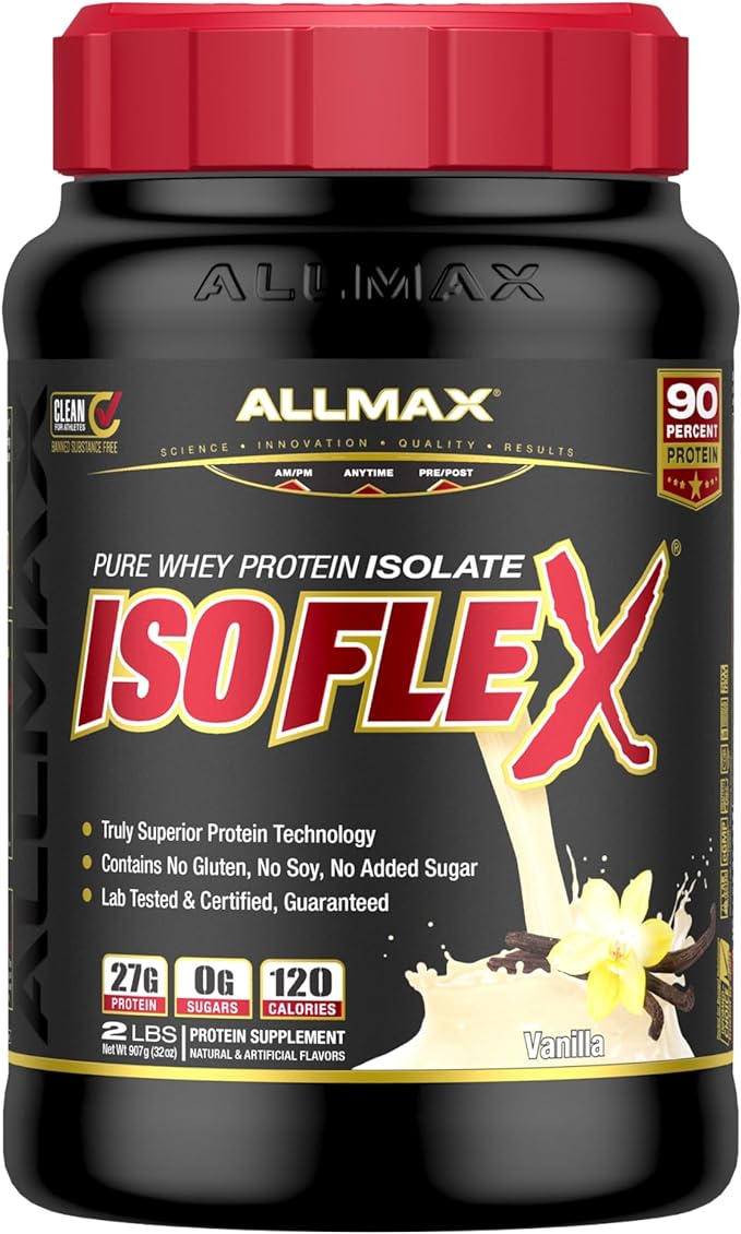 Allmax gold standard whey protein, best vanilla protein powder, cheap protein powder for women or men, low calorie protein powder, clean protein powder, iso whey protein, whey protein concentrate, whey isolate protein powder, best protein powder for weight loss, best tasting protein powder, good for high protein breakfast, protein shakes, protein drinks