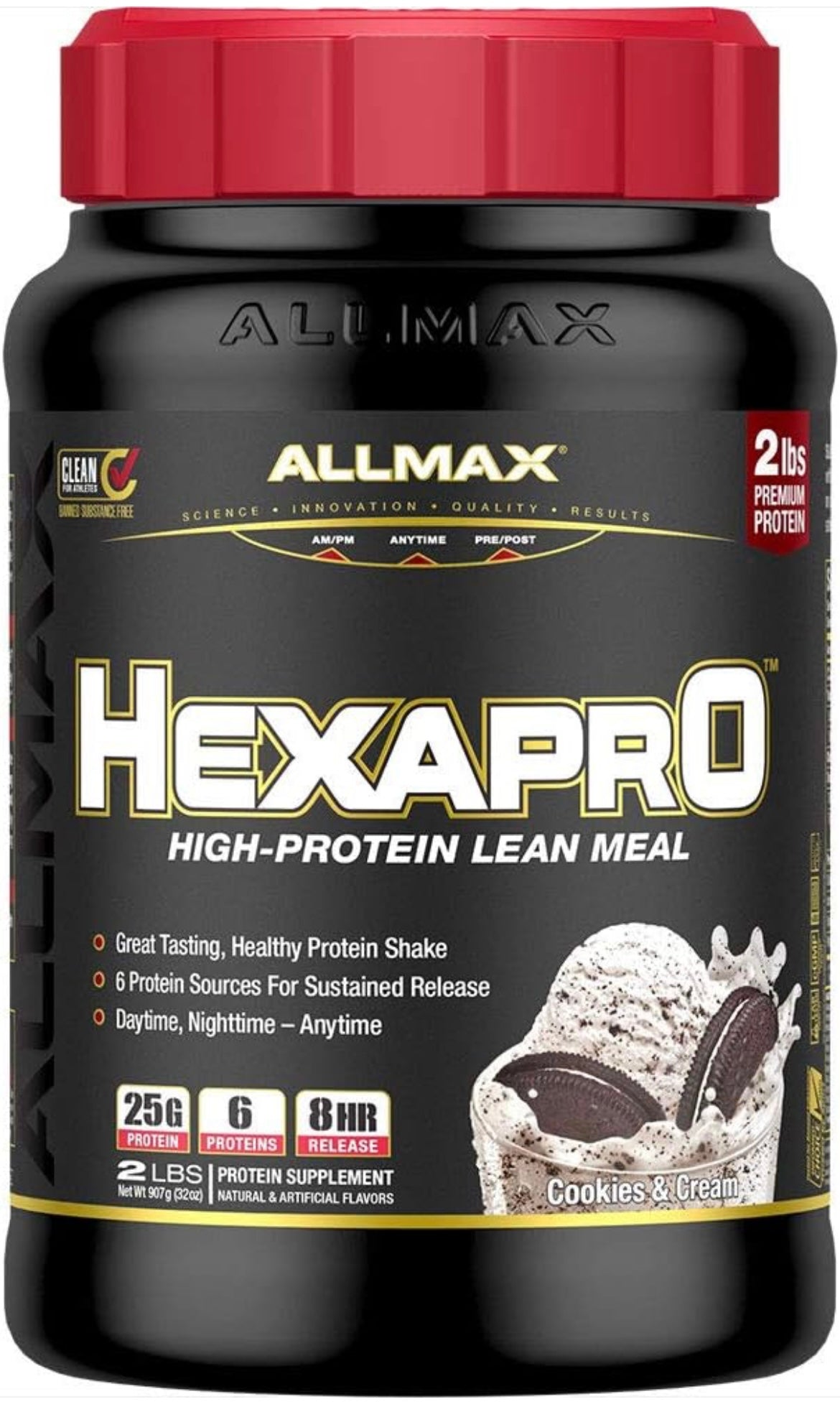 Allmax whey protein, cookie and cream flavor, casein protein, best protein powder, cheap protein powder for women or men, low calorie protein powder, clean protein powder, iso whey protein, whey protein concentrate, whey isolate protein powder, best protein powder for weight loss, best tasting protein powder, good for high protein breakfast, protein shakes, protein drinks
