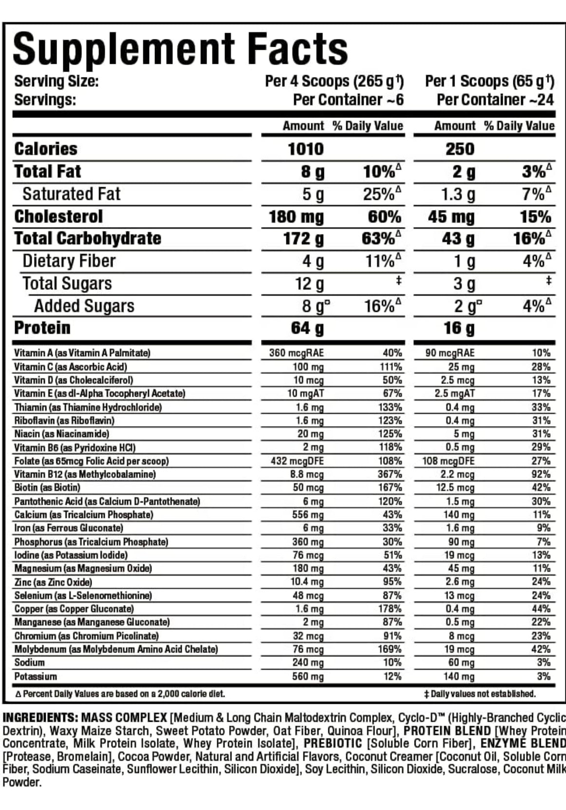 Allmax Quickmass Mass Gainer