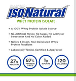 Allmax Isonatural Whey Protein Isolate