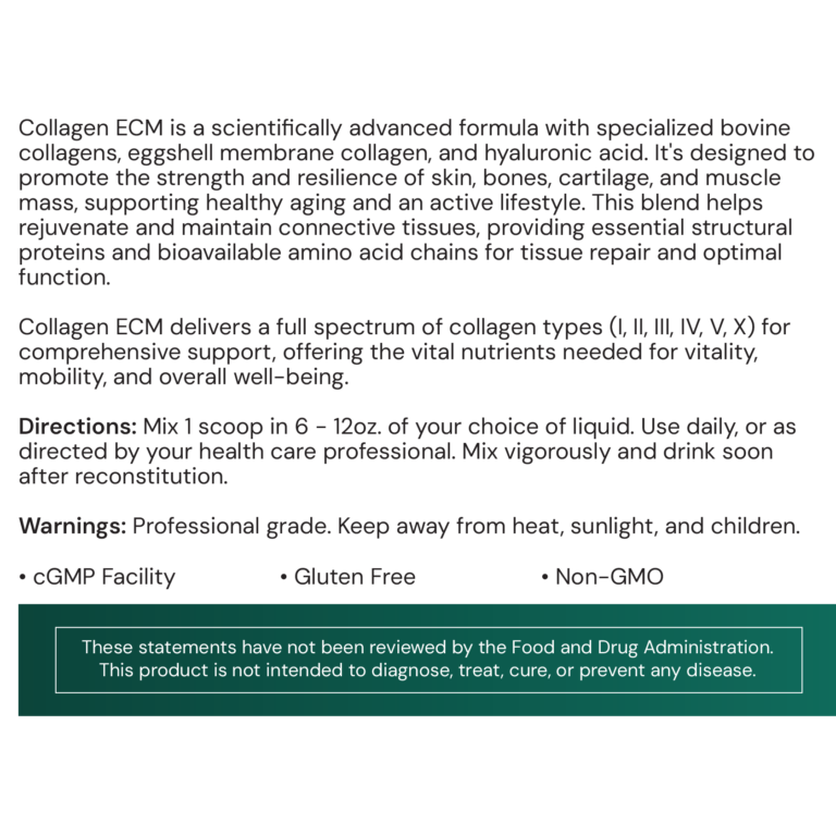 VitaBoost Systemic Formulas Collagen ECM #613