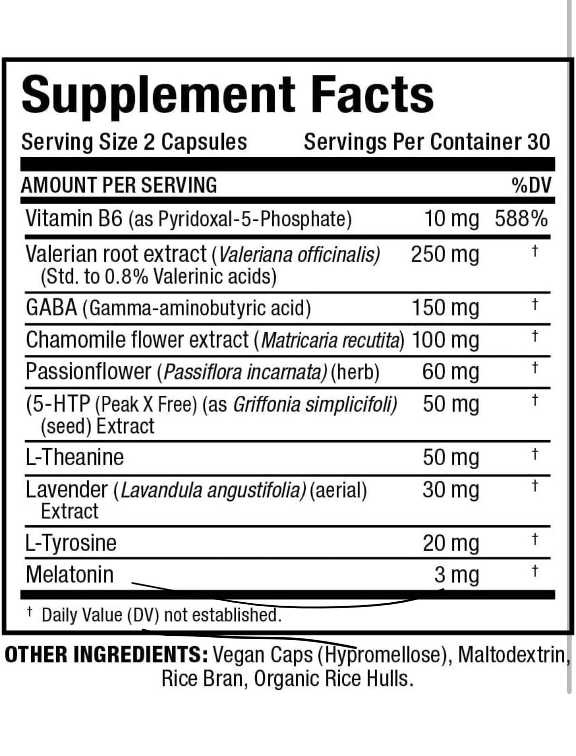 Allmax Lights Out Sleep