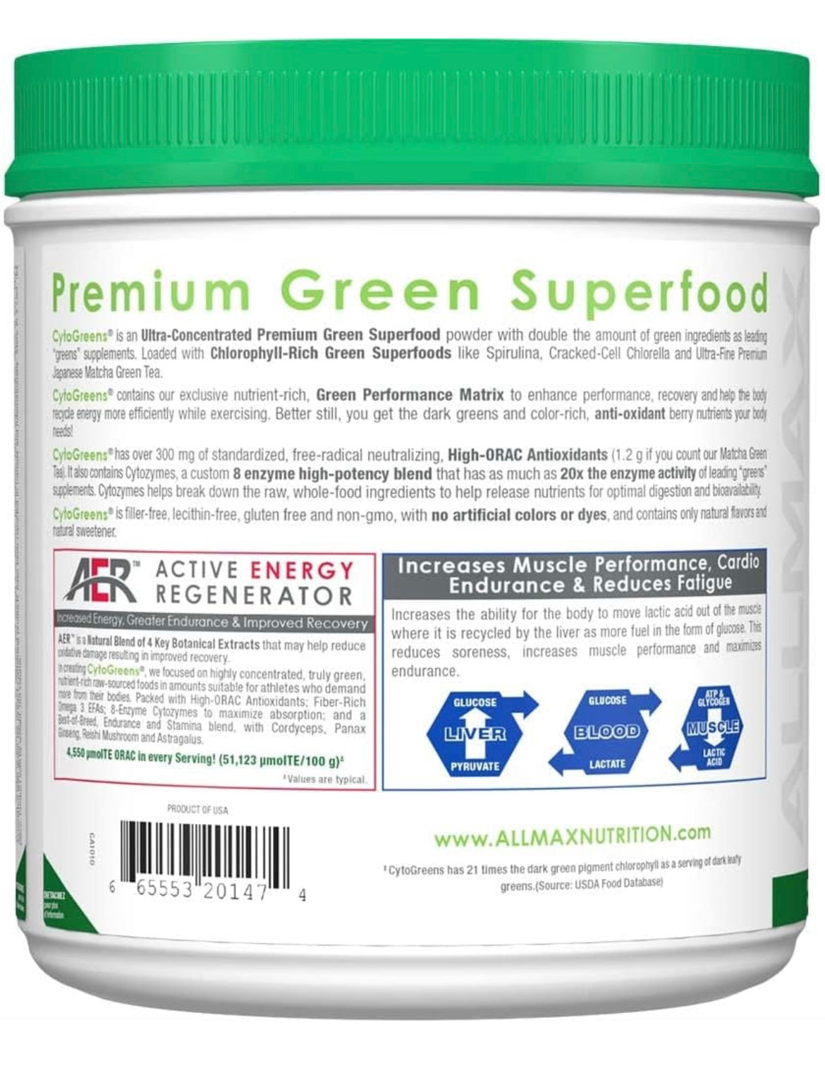 Allmax Cytogreens