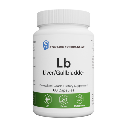 Systemic Formulas Lb – Liver/Gall Bladder