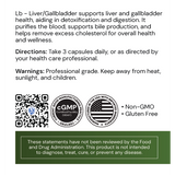 Systemic Formulas Lb – Liver/Gall Bladder