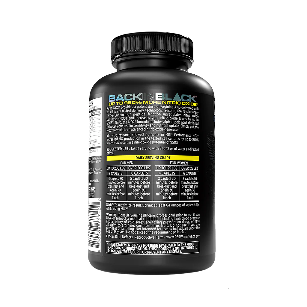 MRI Performance NO2 Nitric Oxide Booster Original Formula