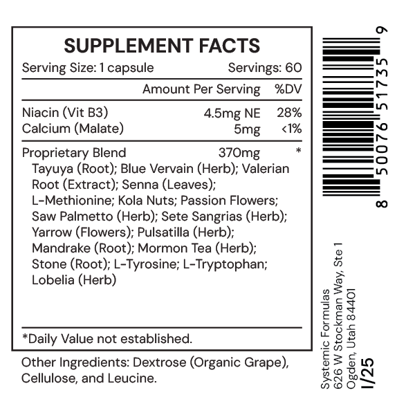 Systemic Formulas Bio Function N3 Relaxa