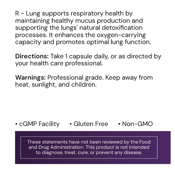 Systemic Formulas Bio Function R Lung