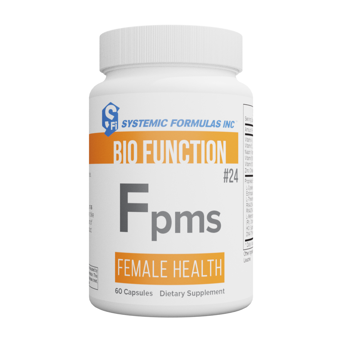 Systemic Formulas Bio Function Fpms Female Health