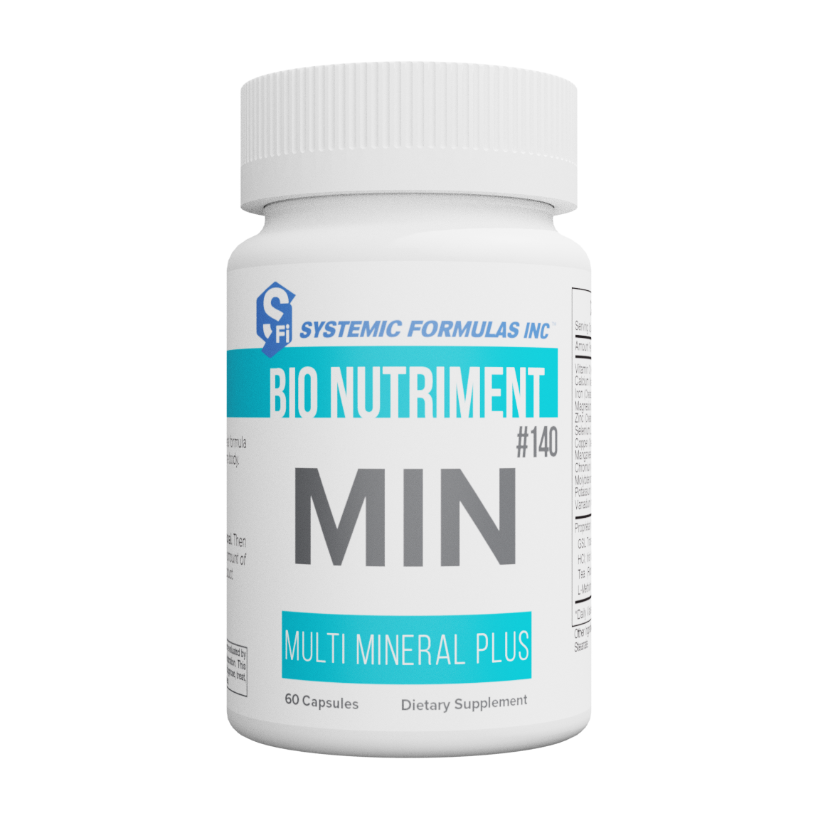 Systemic Formulas MIN #140 Multi Mineral Plus