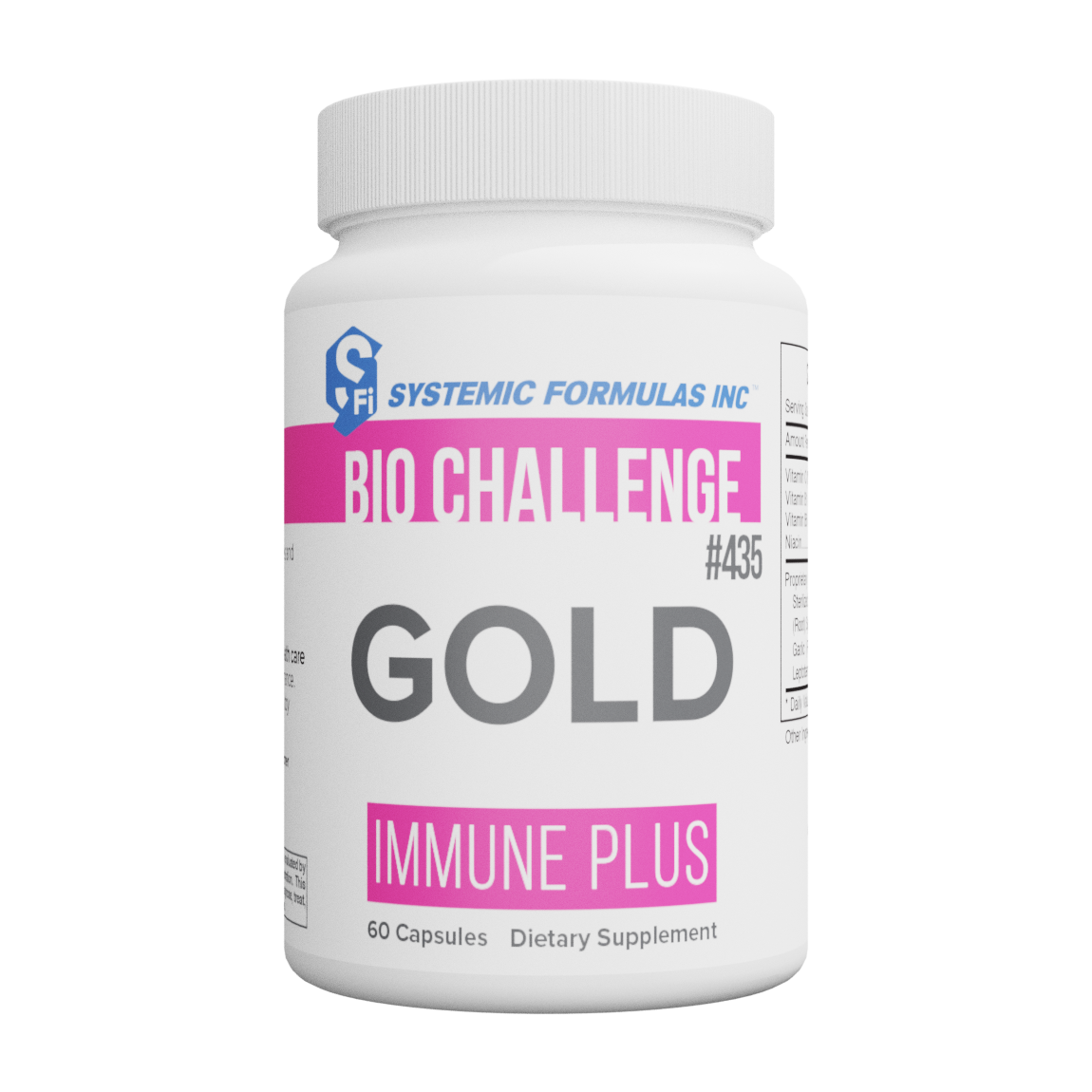 Systemic Formulas Gold Immune Plus - General Immune Support