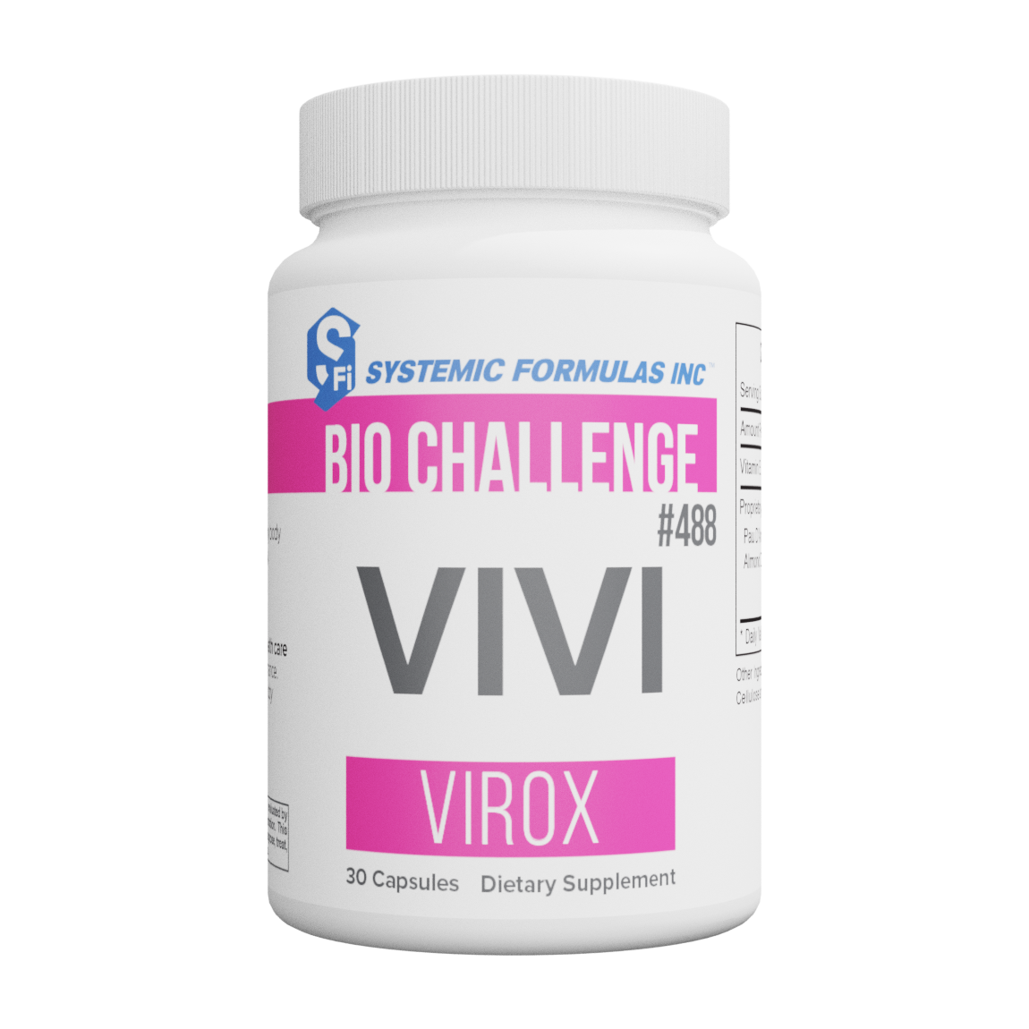 Systemic Formulas Bio Challenge #488 VIVI Virox