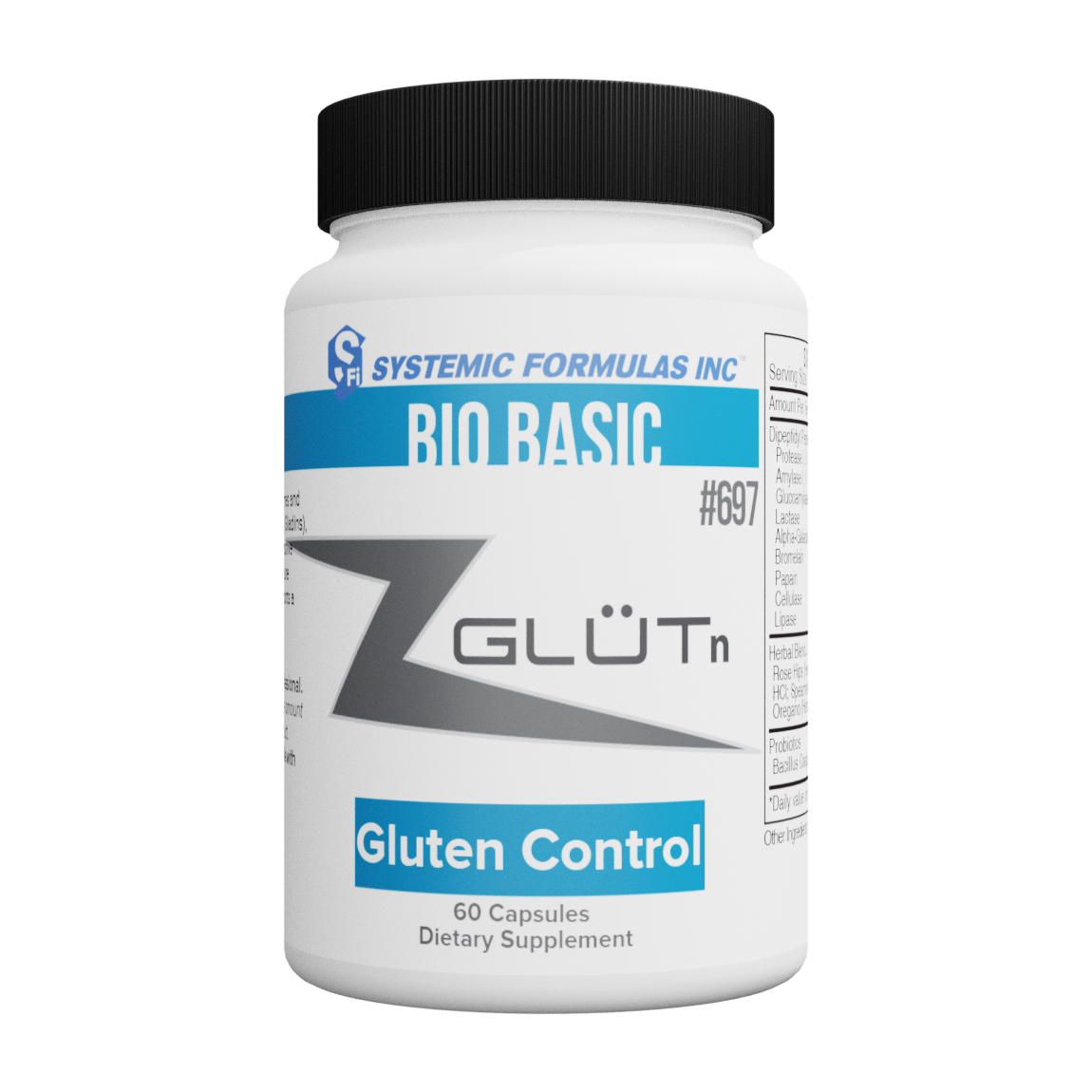 Systemic Formulas: #697 - ZGLUTn - Gluten Control