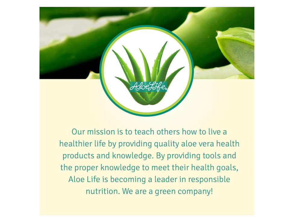 Aloe Life - Whole Leaf Aloe Vera Juice, Certified Organic, Gluten-Free
