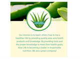 Aloe Life - Whole Leaf Aloe Vera Juice, Certified Organic, Gluten-Free