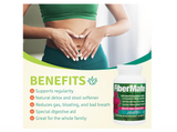 Aloe Life - FiberMate Tablets, Body Detox & Stool Softener, Vegetables & Herbs, Gentle Irregularity Relief, Safe Digestive Support, No Psyllium or Bran, Gluten- & Dairy-Free (160 Tablets)