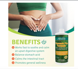 Aloe Life - Stomach Plus Formula, Fast-Acting Tonic for Children, Adults, & Seniors, Supports Healthy Digestion & Helps to Soothe Gas, Bloating, & Nausea, Aloe Vera Concentrate, Gluten-Free