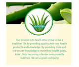 Aloe Life - Stomach Plus Formula, Fast-Acting Tonic for Children, Adults, & Seniors, Supports Healthy Digestion & Helps to Soothe Gas, Bloating, & Nausea, Aloe Vera Concentrate, Gluten-Free