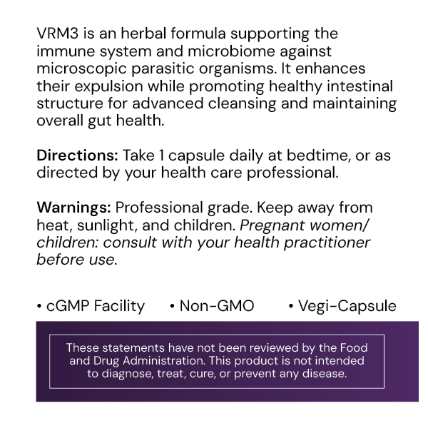 Systemic Formulas Bio Challenge VRM3 30 Capsules