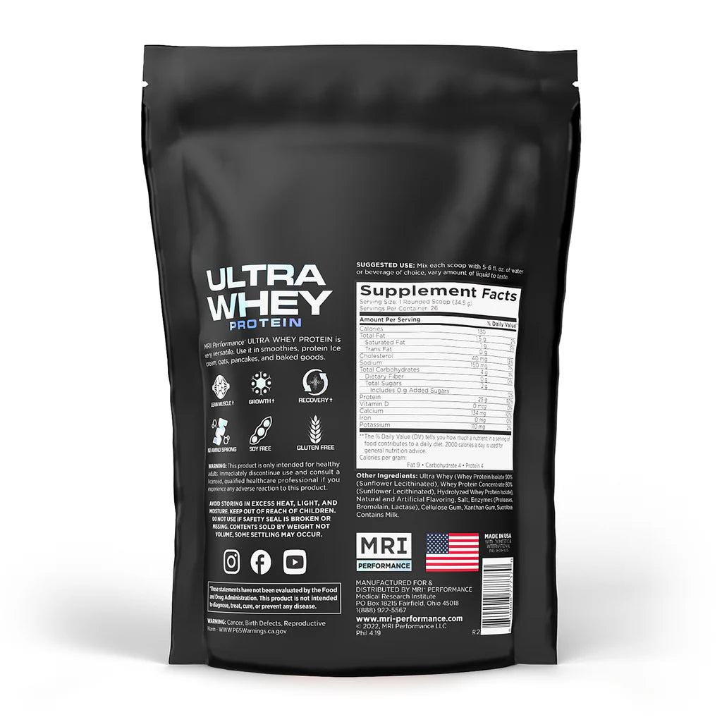MRI Ultra Whey Protein Powder