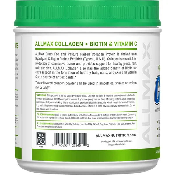 Allmax Grass Fed Collagen
