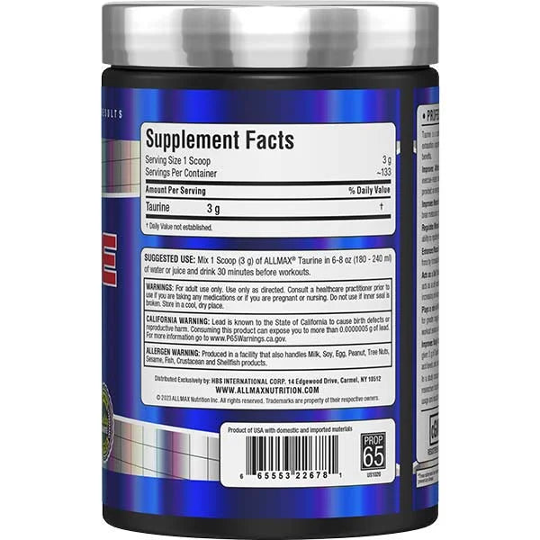 Allmax Taurine