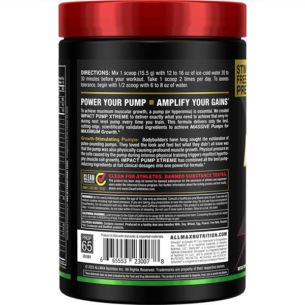 Allmax Impact Pump Extreme