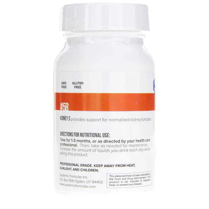 Systemic Formulas Bio Function Ks Kidney